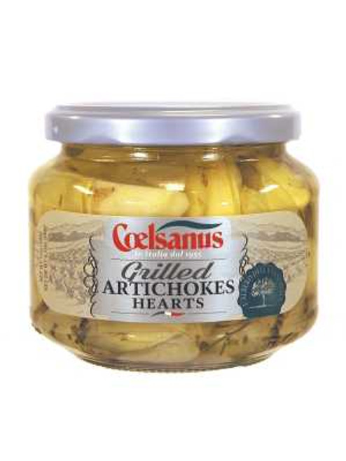 Grilled Artichokes in Oil, Coelsanus, Italy 12oz