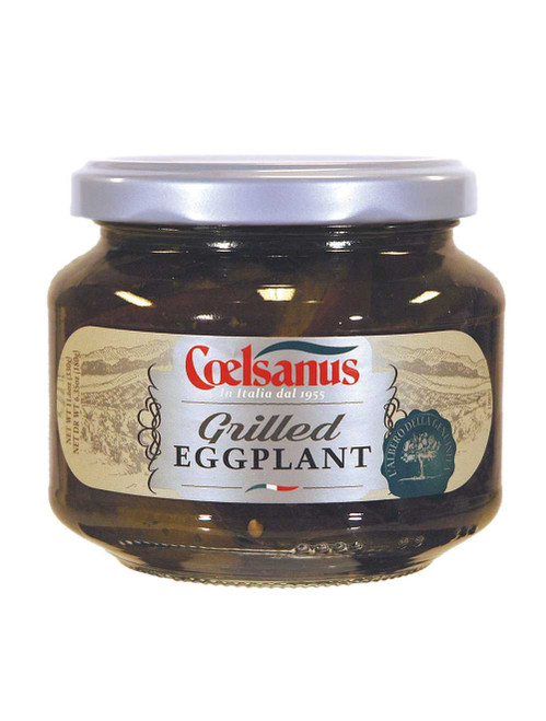 Grilled Eggplants in Oil, Coelsanus,  Italy (12 oz)