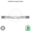 UHF RFID Labels 4"X1" Media 105, Aln9640 Squiggle Inlay (Higgs 3 Integrated Circuit)