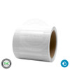 Matte White Tamper Evident Void Labels - 4" X 0.5" (Large)