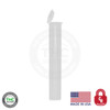 Clear 116mm child resistant pre roll tube open
