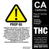 CA - California Prop 65 2023 Warning Symbol THC Solutions free download (Smoking Products)