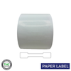 Blank Tamper Evident Labels - 2.75" X 0.5" Color White, Semi Gloss Paper (1,000 Per Roll)