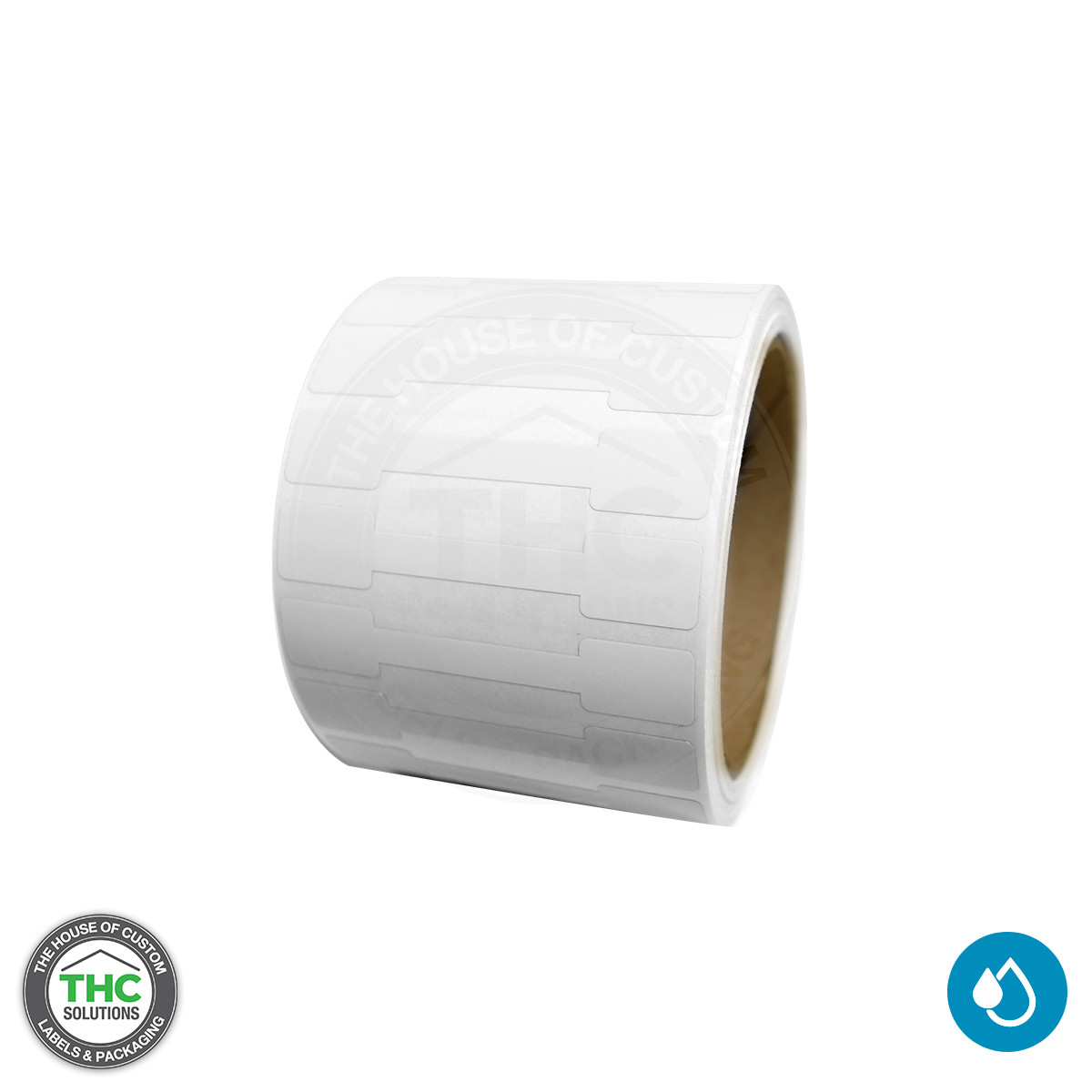 Matte White Tamper Evident Void Labels - 2.75