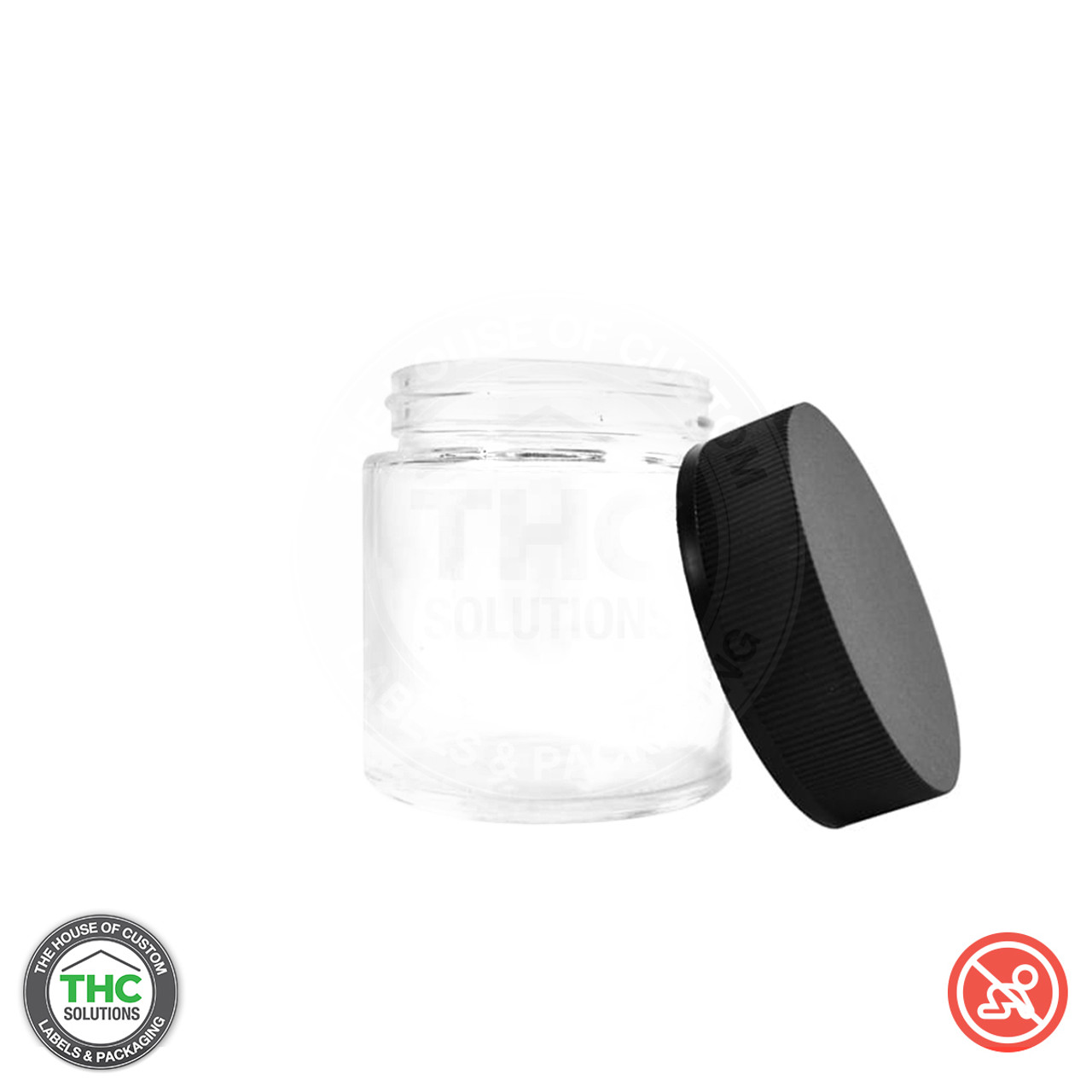 eBottles Child-Resistant Glass Concentrate Container