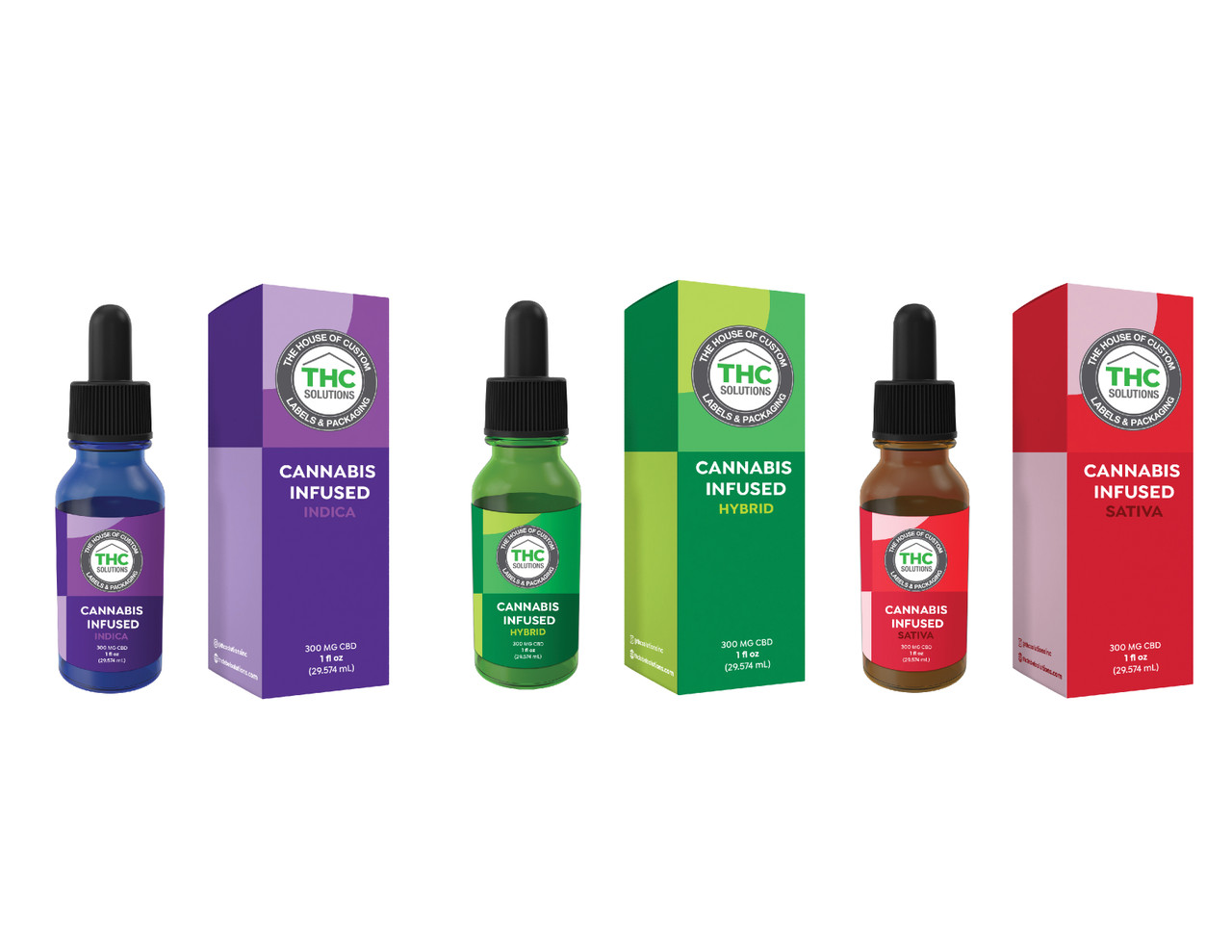 Custom Labels for Tincture Bottles