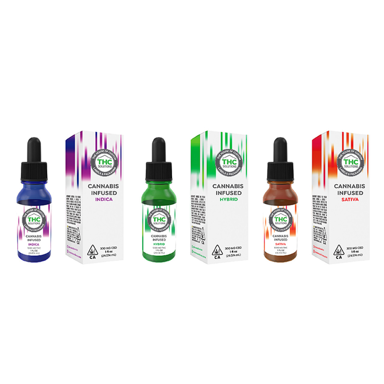 Custom Labels for Tincture Bottles