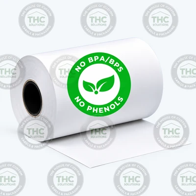 2 1/4" x 50' Non-Phenol Thermal Paper Rolls | BPA & BPS Free