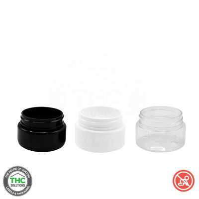 Frosted Glass Straight Sided Jars (Bulk), Caps Not Included