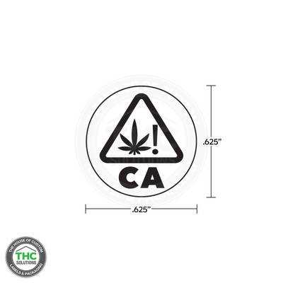 1000 Cannabis State Warning Labels - Creative Mate Design