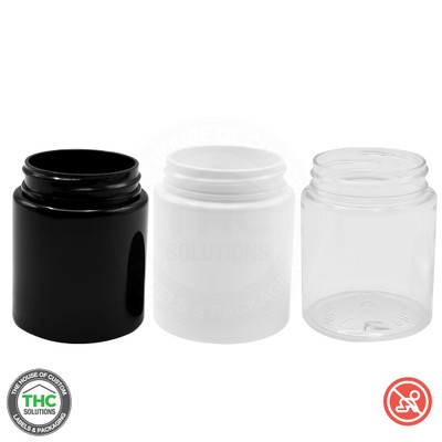 eBottles Glass Child-Resistant Straight Sided Jar