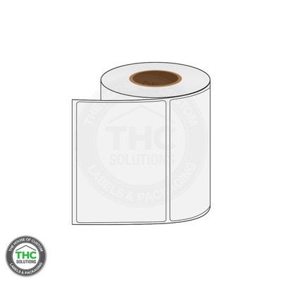3" X 4" Blank Poly Label (1" Core, 5" Diameter) 3" X 4" Blank Poly Label (1" Core, 5" Diameter)