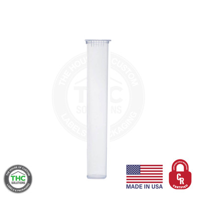 Custom Pre Roll Joint Tube with Sticker / Label - Cannabis Promotions