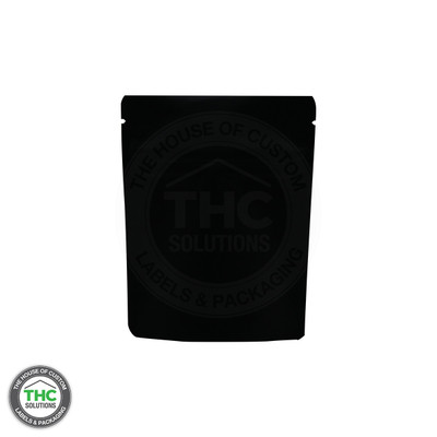 THC - child resistant exit packaging - opaque black