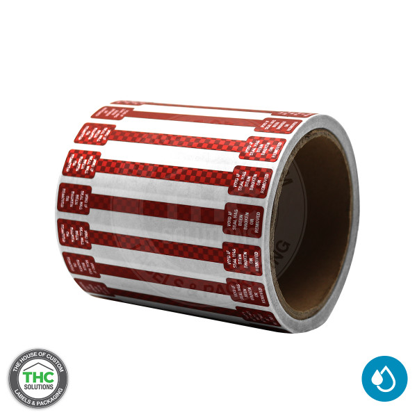 Generic Tamper Evident Void Labels - 4" X 0.5" (Large)