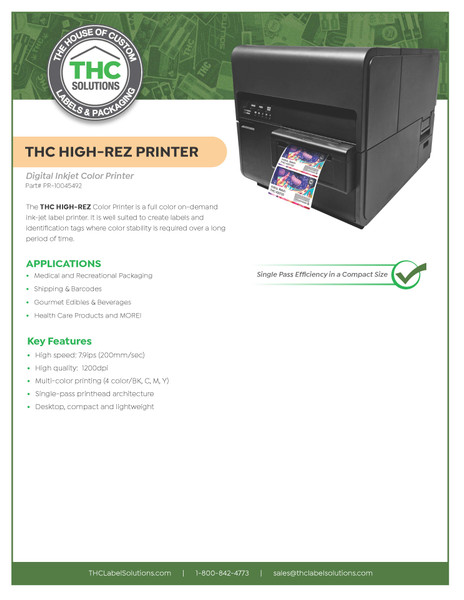 THC High-Rez Spec Sheet