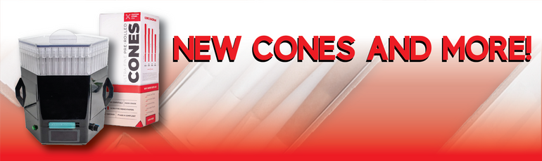 THC now offers Custom Cones USA Products