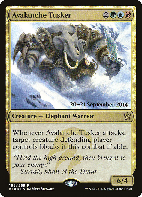 Avalanche-Tusker-Prerelease-Cards