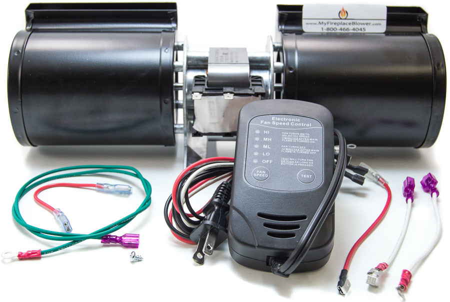 GFK-160B Fireplace Blower Fan Kit for Heatilator GDST5244I, GDST5244IL