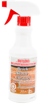 Fireplace Brick and Stone Cleaner by Rutland