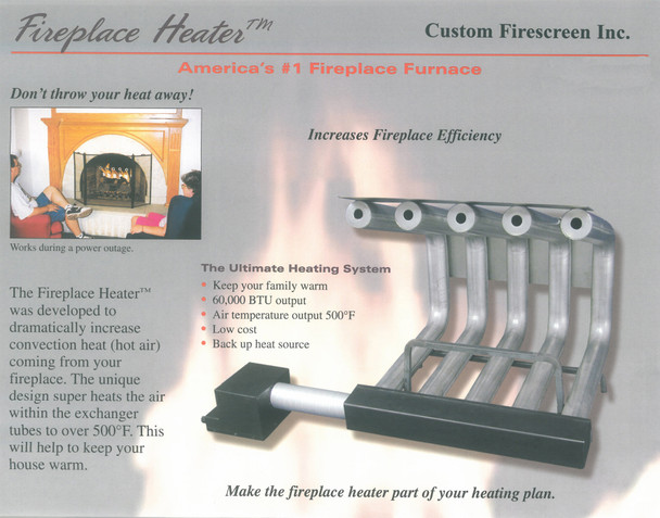 Rocky Mountain Fireplace Blower Heater