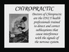 Chiropractic Adjustment Poster