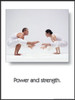 Power & Strength Yoga Exercise Poster