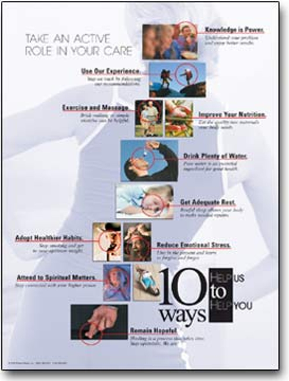 10 Ways Chiropractic Poster