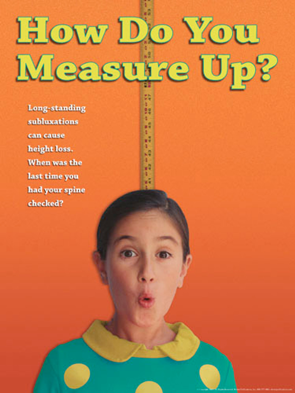 How do You Measure Up Poster