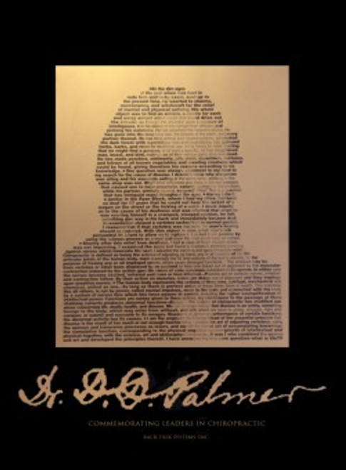 D.D. Palmer poster D.D. Palmer poster