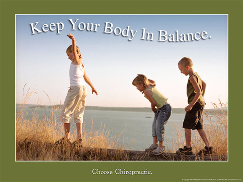 Keep in Balance Poster