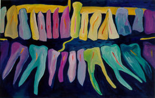 Open Wide-Teeth Dental Poster Open Wide-Teeth Dental Poster