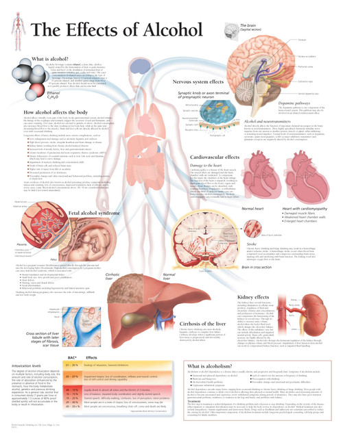 The Effects of Alcohol - Clinical Charts and Supplies