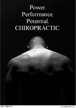 Chiropractic Posters And Charts