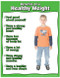 Benefits of Healthy Weight for Children Poster