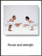 Power & Strength Yoga Exercise Poster