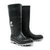 INCAGSBKGY - INCA PVC/NITRILE SAFETY GUMBOOT BLACK/GREY