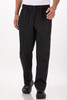 PINBP - DESIGNER BAGGY CHEF PANTS- BLACK