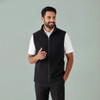 F233MN - Mens Plain Microfleece Vest