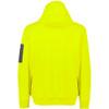Yellow - Back - ZT667 - Unisex Streetworx Water Resistant Hoodie - Syzmik