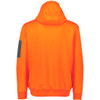 Orange - Back - ZT667 - Unisex Streetworx Water Resistant Hoodie - Syzmik
