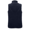Navy - Back - PF905 - Ladies Plain Micro Fleece Vest - Biz Collection