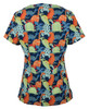 Dino - Alternate - 4STP1 - JB's Ladies Scrub Top Printed