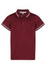 Maroon/White