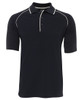 Navy / White - Front - 2MRP - JB's RAGLAN POLO