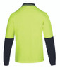 Lime / Navy - Alternate - 6HNBL - JB's HV 4602.1 L/S Non Button Polo