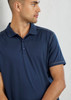 Knitted rib collar
