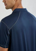 Contrast colour topstitching