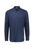 Navy - Front - S421ML - Mens Soul Long Sleeve Shirt