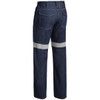 Dark Denim - Back - BP8091T - Taped FR Denim Jean - Bisley Workwear